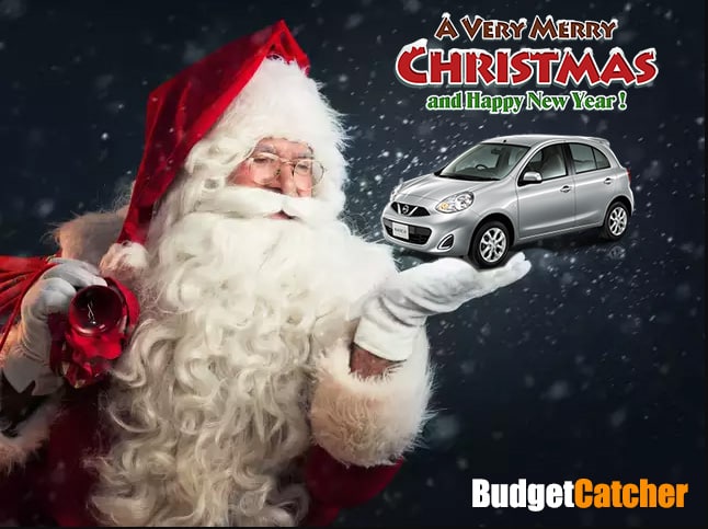 Christmas Car Hire from BudgetCatcher Car Rental Chiang Mai