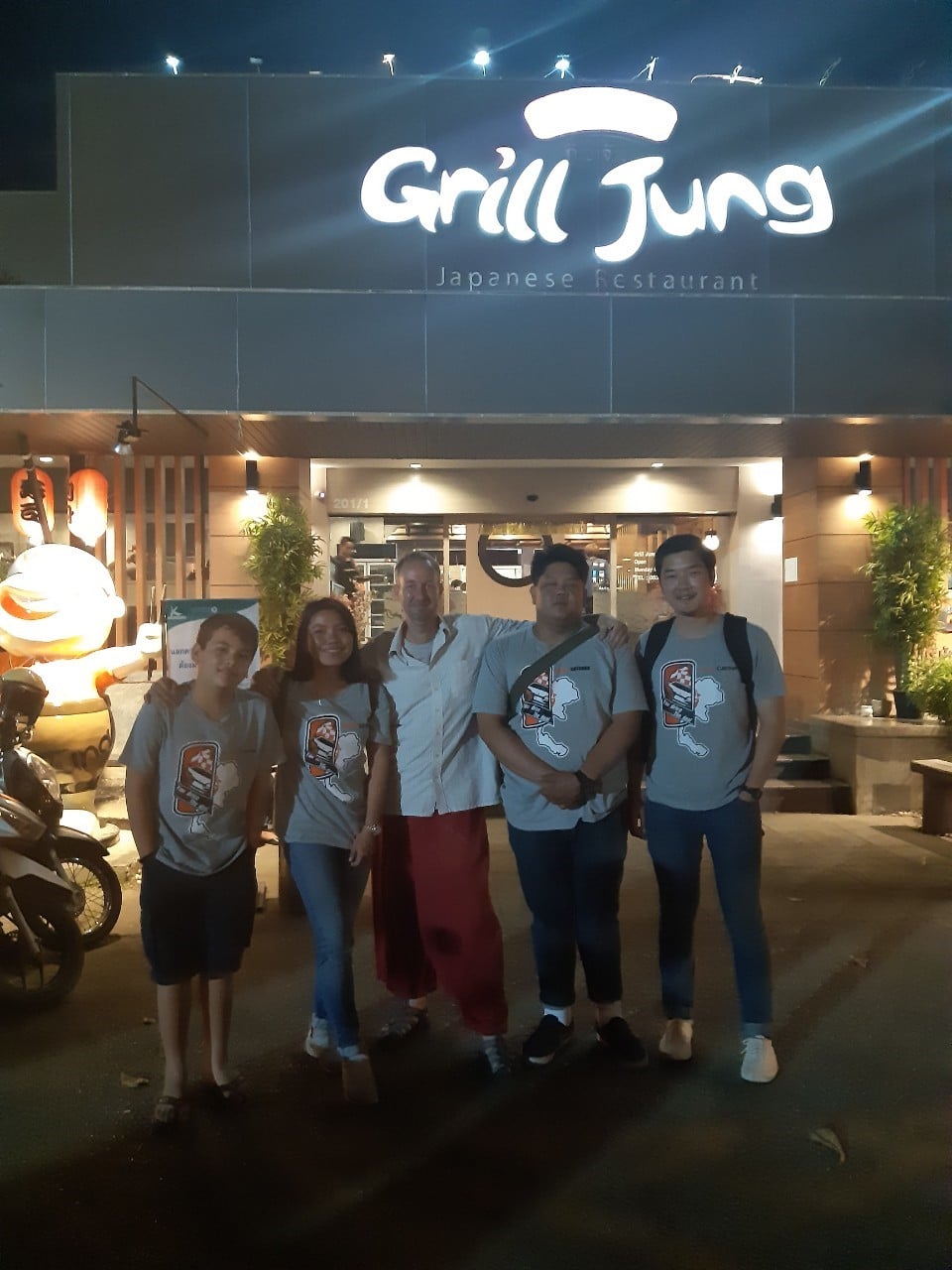 Grill Jung Japanese Restaurant Chiangmai Thailand