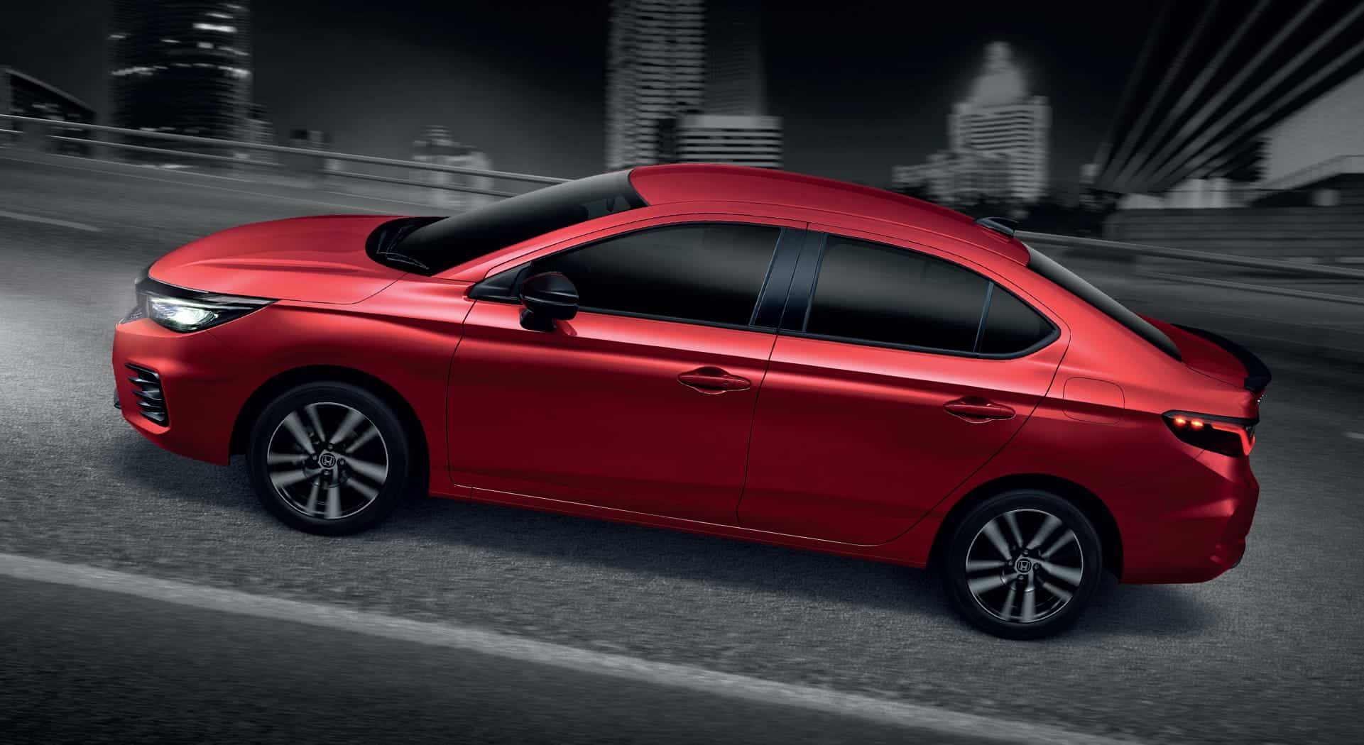 A city car with a sportier and more premium look that offers functional features for comfort, and full safety technologies.
