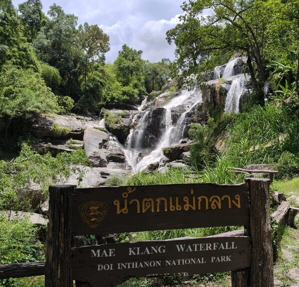 Mae Klang Waterfall Chiang Mai