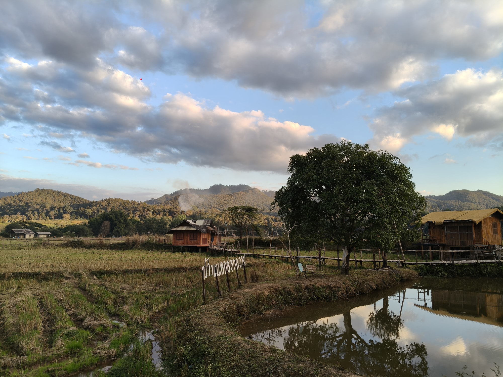 Muang Kong village in Chiang Dao, Chiang Mai, Thailand
