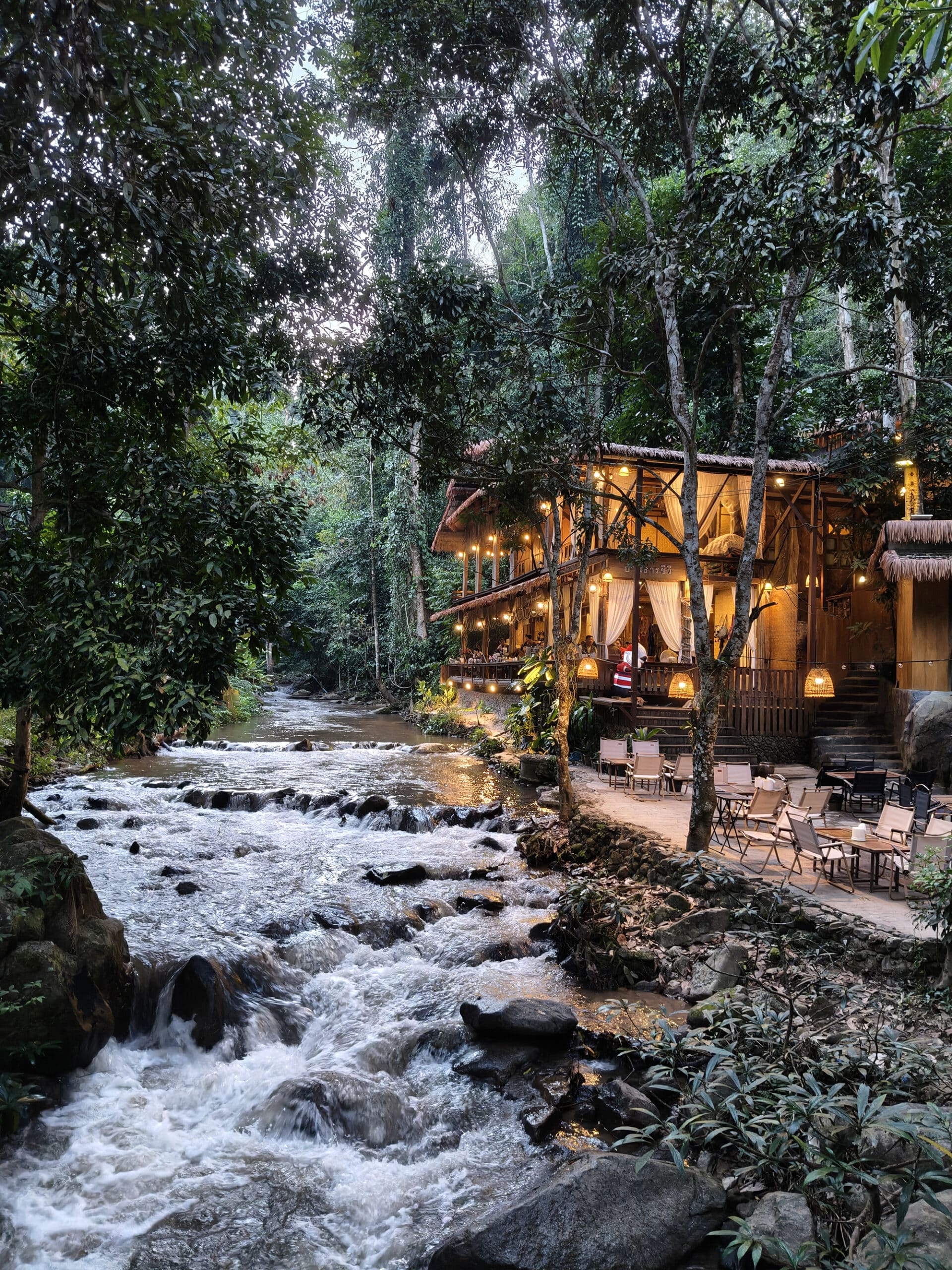 The Homestay at Night Ban Tarnchevee Homestay at night in Chiang Dao