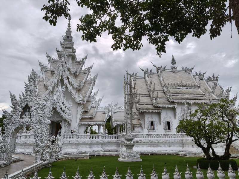 White Temple Chiang Rai - Wat Rong Khun White Temple Wat Rong Khun in Chiang Rai Thailand