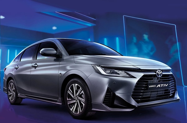 All new Toyota Ativ Car Hire Chiang Mai